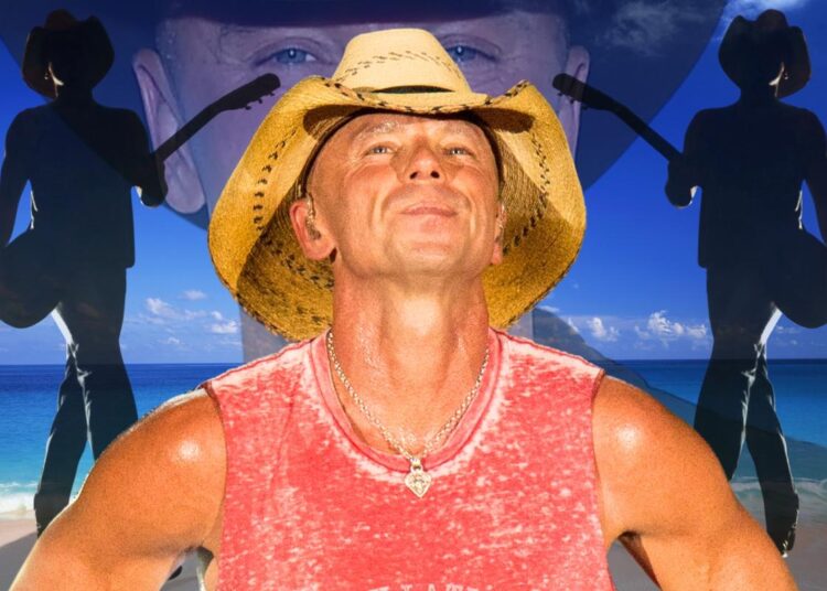 Kenny Chesney gravando um novo projeto que não é música country