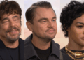 Leonardo DiCaprio e Teyana Taylor por se sentirem "livres" enquanto filmava 'uma batalha após a outra'