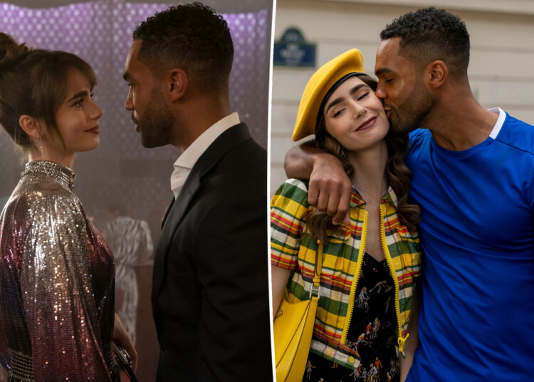 Lucien Laviscount, estrela de 'Emily in Paris', provoca a 5ª temporada