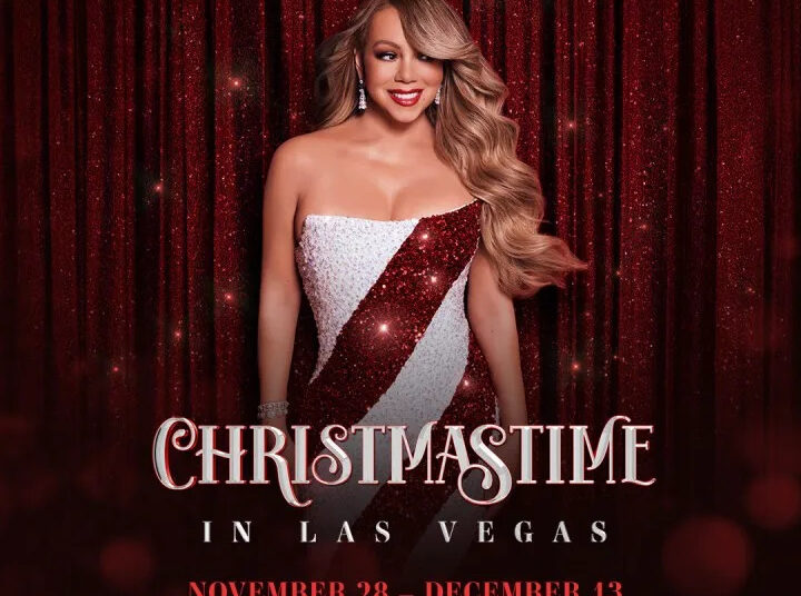 Mariah Carey está trazendo o espírito de férias para Sin City