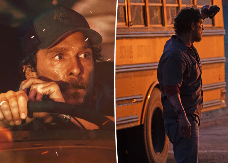 Matthew McConaughey's Fire Rescue 'The Lost Bus' vai estressar você
