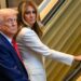 Melania Trump prova que é 'chefe' depois de uma escada rolante desajeitada - Notícias de celebridades - entretenimento