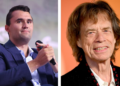 Mick Jagger não segurou o momento de silêncio para Charlie Kirk no concerto de Nova York