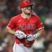 Mike Trout Out of Angels Lineup vs. Royals com infecção por pele