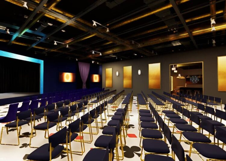 NOVO LAS LAS VEGAS STRIUE VENUE MÁGICOS SALA ABRANDO Neste outono