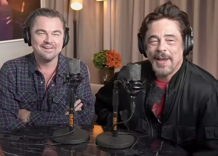 Leonardo DiCaprio e Benicio del Toro revelaram que ambos foram solicitados a seguir nomes de teatro em vez de usar seus próprios nomes (YouTube/New Heights)