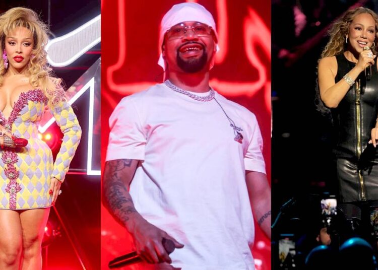 Nova música sexta -feira: Doja Cat não se desculpou com VIE, juvenil marca seu retorno, e Mariah Carey nos lembra por que ela é a rainha | Notícias