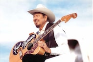 Hank Thompson em uma foto de folheto sem data.
