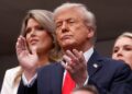 O anfitrião da Fox zombou de estar 'nervoso' cerca de 3 celebridades no Us Open com Trump lá