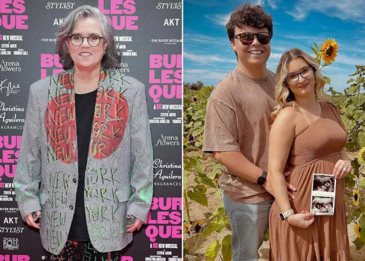O filho de Rosie O'Donnell, Blake, esperando o primeiro bebê com a esposa Teresa um ano após o casamento