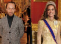 O irmão de Kate Middleton, James Middleton, reagiu publicamente ao seu momento estadual de banquetes