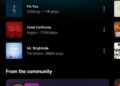 O novo layout musical do YouTube facilita muito mais a rolagem