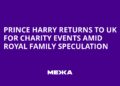 O príncipe Harry retorna ao Reino Unido para eventos de caridade em meio a especulações da família real | Notícias da Ucrânia
