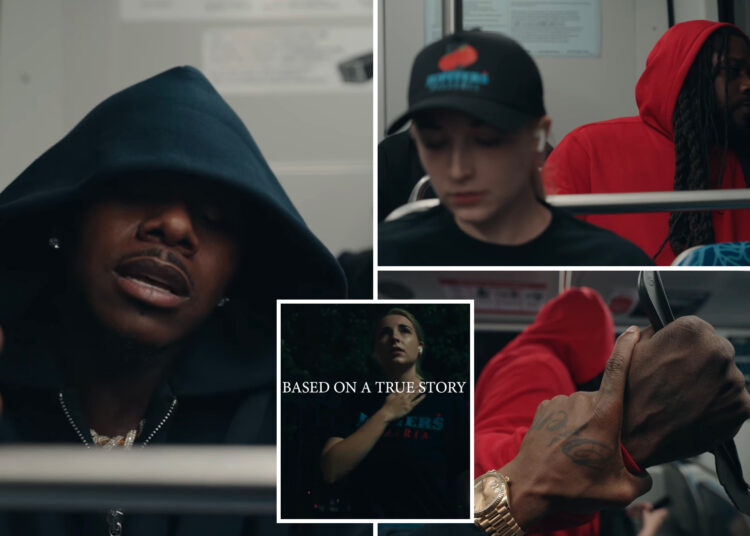 O rapper Dababy lança videoclipe 'Save Me', que recria Charlotte Light Rail Facando em homenagem a Iryna Zarutska
