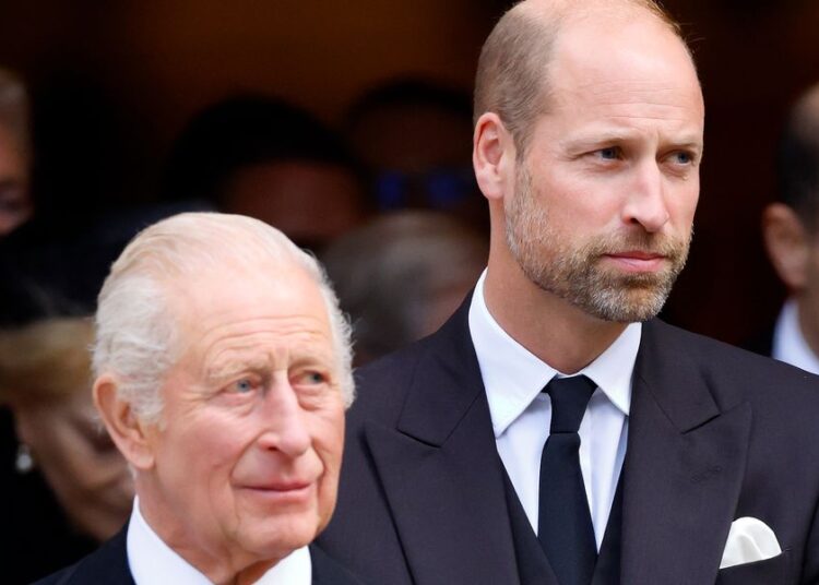 O rei Charles supostamente cansado da intratabilidade justa do príncipe William
