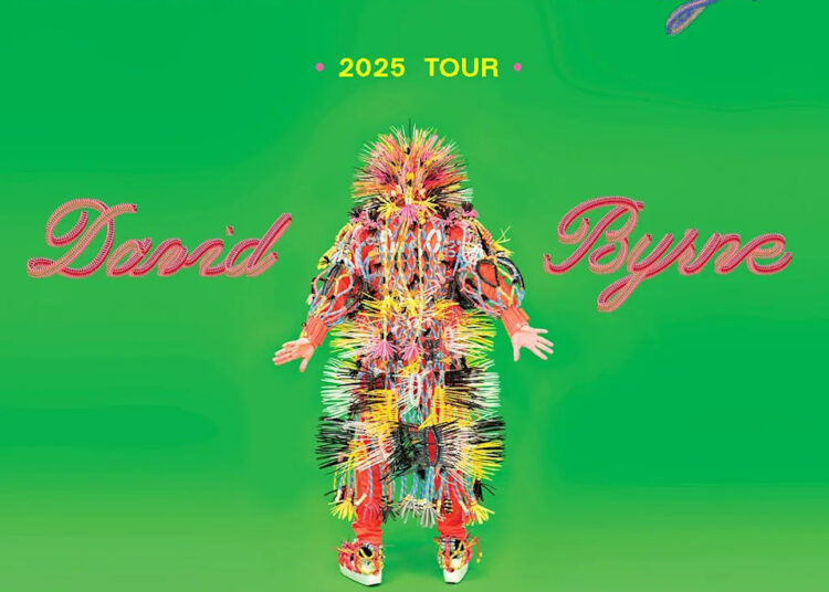 O vocalista líder de Heads Talking David Byrne cancela o concerto cívico do Akron para sexta -feira