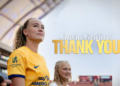 O zagueiro do FC de Utah Royals, Olivia Griffitts, anuncia a aposentadoria