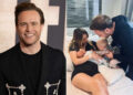 Olly Murs compartilha o momento doce que sua filha Madi conheceu seu filho recém -nascido Albert