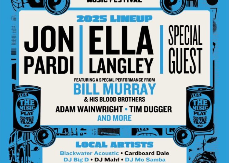 Os artistas country Jon Pardi e Ella Langley serão atingidos pelo quarto festival anual de música confluência