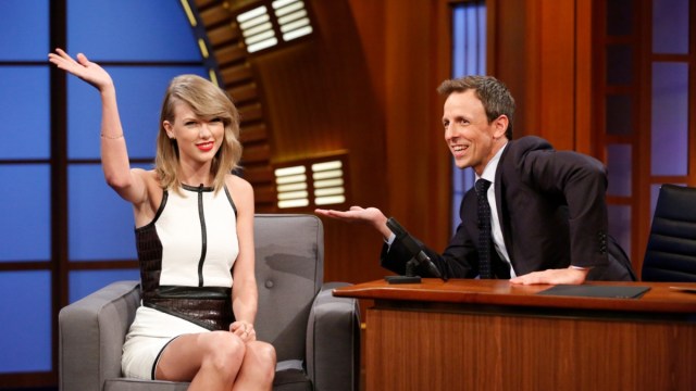 Os fãs reagem a 'Taykover' de Taylor Swift em Seth Meyers