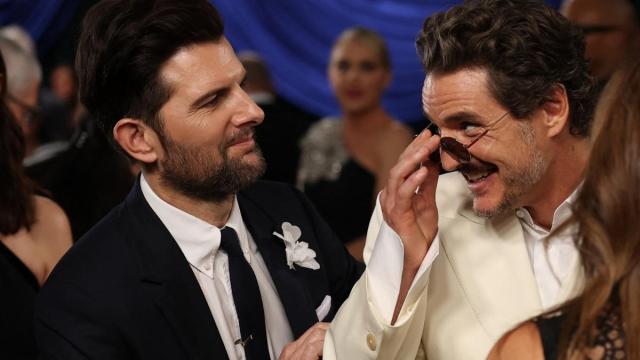 Os fãs reagem à interação Emmy de Pedro Pascal e Adam Scott