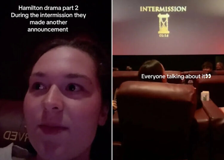 Os fãs reclamam de que não conseguiram ouvir Hamilton nos cinemas sobre os cantores, enquanto a equipe da AMC intervenha (exclusiva)