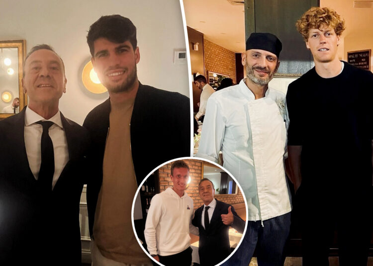 Os melhores tenistas do mundo se reúnem para esta junta italiana de Nova York durante o US Open