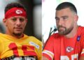 Patrick Mahomes corrige o questionamento do repórter Travis Kelce sobre a noiva Taylor Swift - Star Magazine