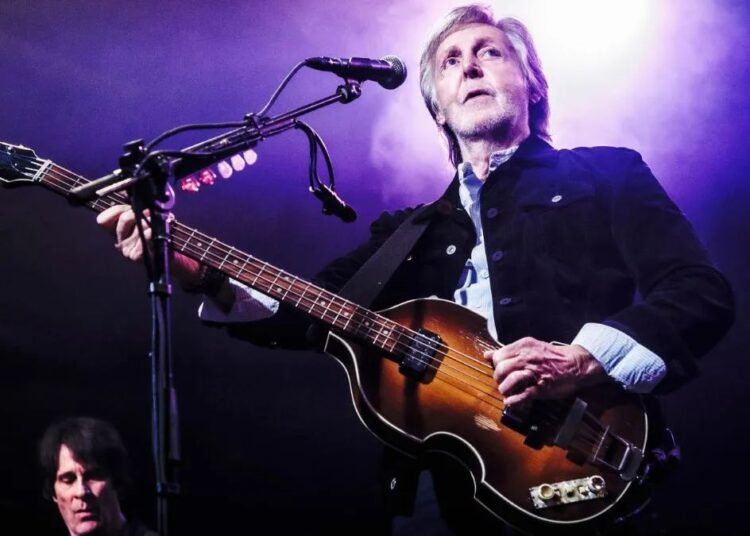 Paul McCartney para iniciar 2025 North American Tour