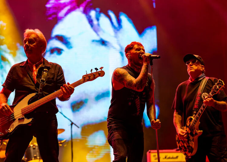 Pistolas de sexo com Frank Carter adiar a turnê norte -americana depois que Steve Jones quebra o pulso