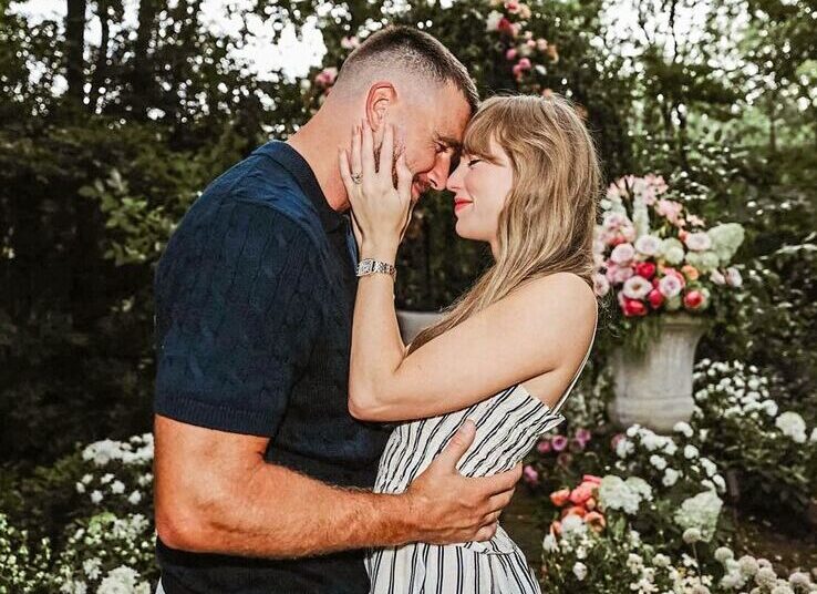 Redes de streaming lutando por direitos exclusivos para televisionar Taylor Swift e o casamento de Travis Kelce - National Enquirer