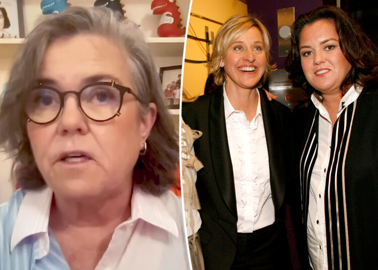 Rosie O'Donnell detalha Ellen DeGeneres '' doloroso 'traição:' Eu não podia acreditar '