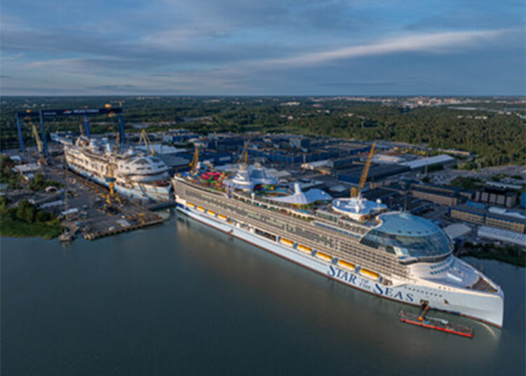 Royal Caribbean confirma a ordem do Icon 5, adiciona opção para o ícone 7