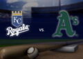 Royals Clinch Series vitória sobre o atletismo para terminar a temporada