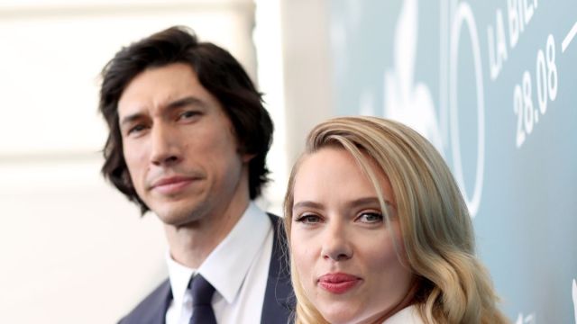 Scarlett Johansson 'Loves' Adam Driver e faria todos os filmes com ele