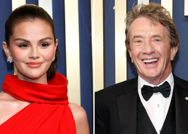 Selena Gomez tem uma doce reação a Martin Short mensagens de texto Meryl Streep em Emmys