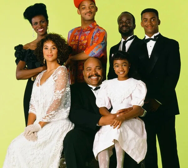 Sente -se sentado ali e check -in no elenco do Fresh Prince hoje