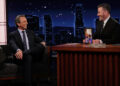 Seth Meyers bate a 'repressão' de Trump no dia da liberdade de expressão depois de ABC Affing do 'amigo' Jimmy Kimmel