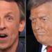 Seth Meyers dá a mais recente obsessão de Trump uma queda digna de bip