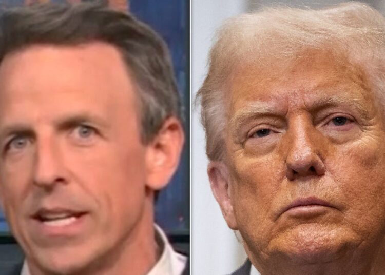 Seth Meyers derruba Trump com 1 supervisão embaraçosa de Putin