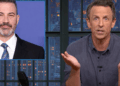 Seth Meyers faz um voto desafiador em meio a um alvoroço de remoção de kimmel