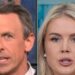 Seth Meyers fecha as queixas de escada rolante de Karoline Leavitt usando 1 comparação cômica