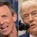 Seth Meyers rasga as queixas de liberdade de expressão de Trump usando explosão brutal do passado