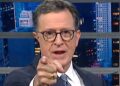 Stephen Colbert dá um lembrete de 'diabo de pele fina' Trump