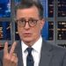Stephen Colbert fica com a resposta de '2 palavras' a Donald Trump
