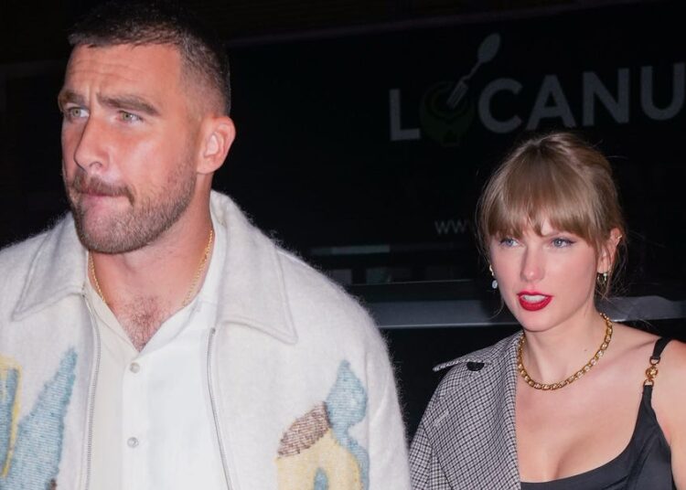 Taylor Swift aparentemente entra no jogo dos chefes de Travis Kelce em Kansas City
