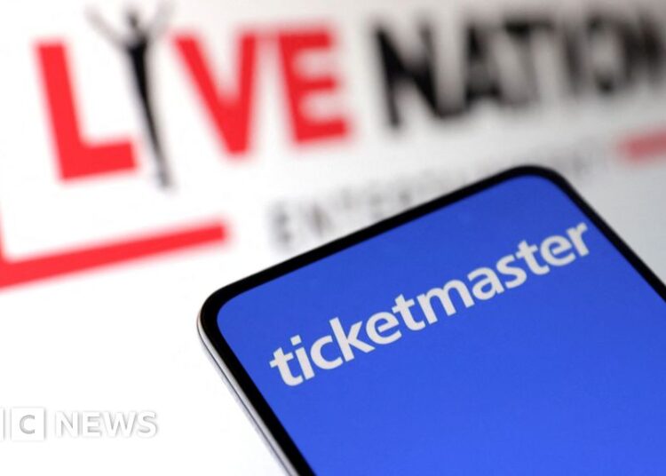 Ticketmaster, Live Nation enfrenta um processo sobre a revenda de ingressos