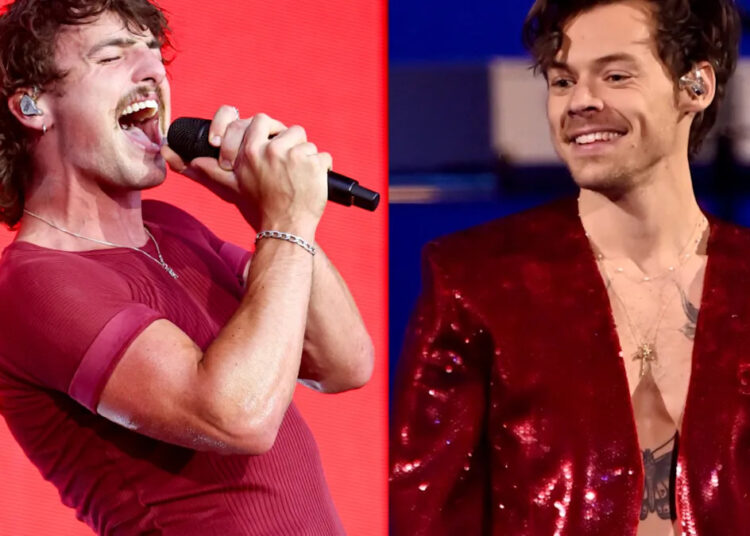 Topper de paradas atordoa msg crowd with harry styles capa e os fãs têm 'calafrios'