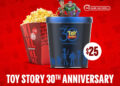"Toy Story" para retornar aos cinemas para seu 30º aniversário com lata de pipoca especial