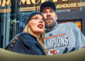 Travis Kelce dá aceno para Taylor Swift no menu de churrascaria